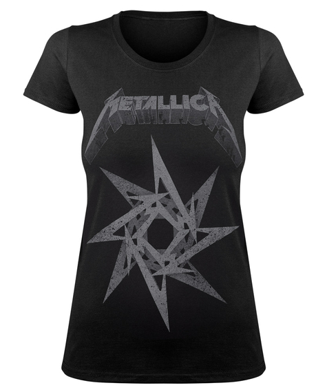 Bluzka Damska Metallica Star Sklep Rockmetalshop Pl