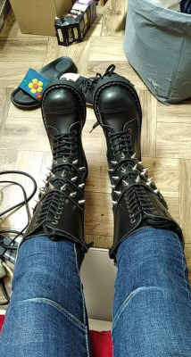 glany STEEL - BLACK (20-dziurkowe) 3 klamry + suwak glany STEEL - BLACK (20-dziurkowe) 3 klamry + suwak