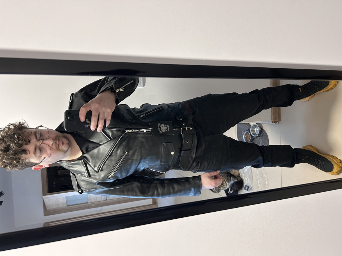 kurtka RAMONESKA - COWHIDE LEATHER ANILINA