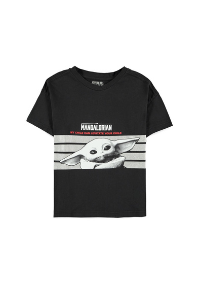 koszulka dla dziewczynki MANDALORIAN - MY CHILD CAN LEVITATE YOUR CHILD