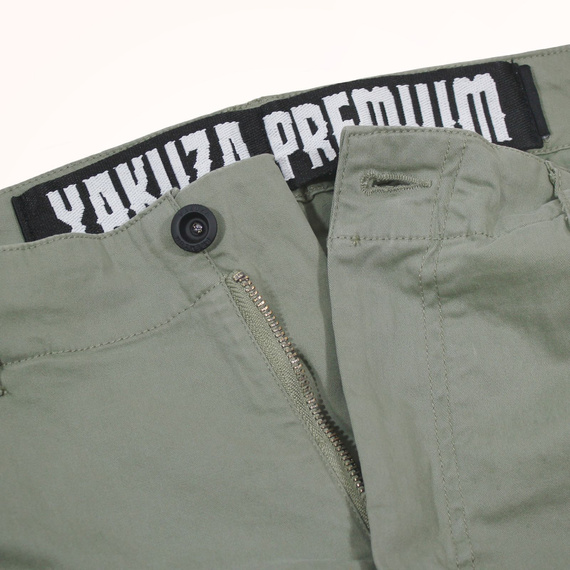 spodnie bojówki YAKUZA PREMIUM - CARGO PANTS olive