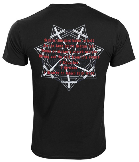 koszulka  POSSESSED - SEVEN CHURCHES