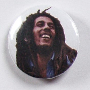 przypinka BOB MARLEY