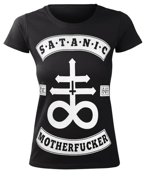 bluzka damska AMENOMEN - SATANIC MOTHERFUCKER (OMEN148DA)