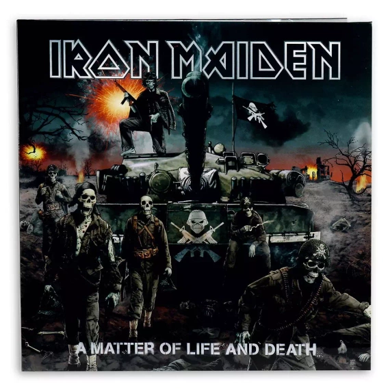 IRON MAIDEN: A MATTER OF LIFE AND DEATH (2LP VINYL)