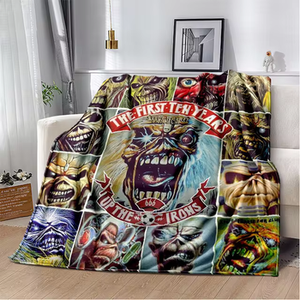 narzuta/koc IRON MAIDEN - THE FIRST TEN YEARS