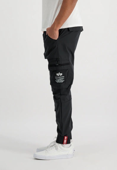 spodnie bojówki ALPHA INDUSTRIES - TACTICAL JOGGER BLACK