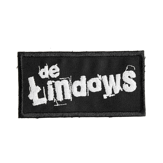 naszywka DE ŁINDOWS - LOGO white