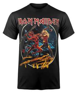 koszulka IRON MAIDEN - NUMBER OF THE BEAST RUN TO THE HILLS CIRCULAR
