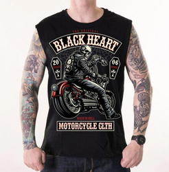 bezrękawnik BLACK HEART - COFFIN 