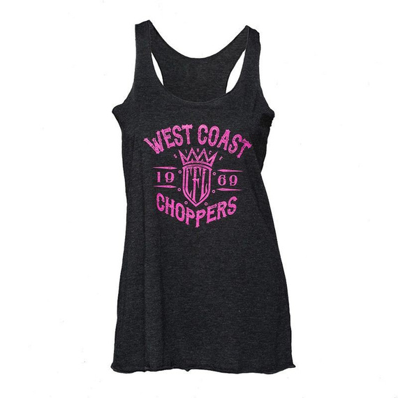 bluzka damska WEST COAST CHOPPERS - CFL RACERBACK, na ramiączkach 