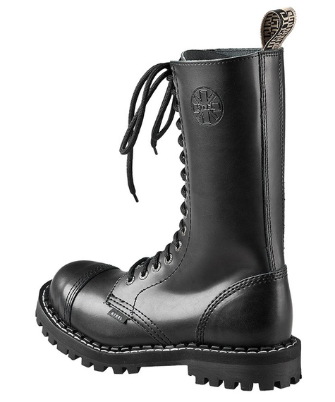 glany STEEL - BLACK (15 dziurek)