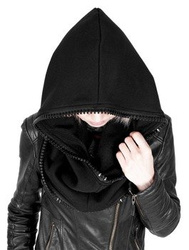 komin/kaptur AMENOMEN BLACK ZIP