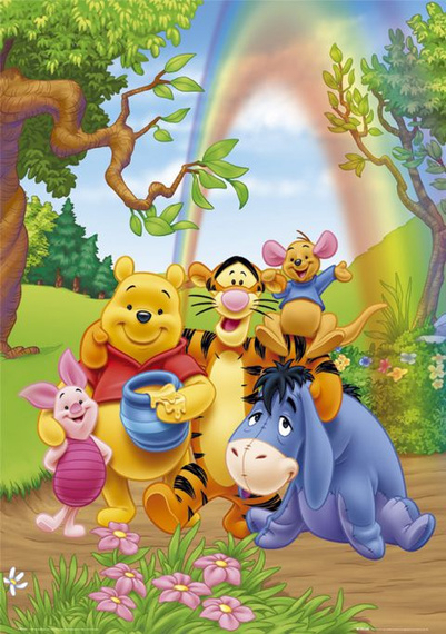 plakat  KUBUŚ PUCHATEK - WINNIE THE POOH