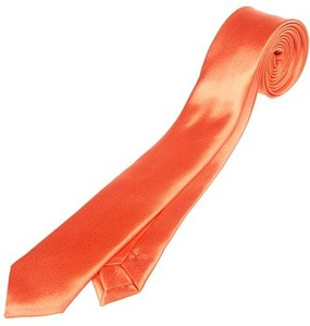 krawat POMARAŃCZOWY