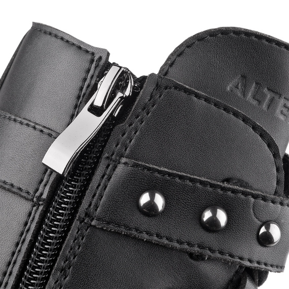 botki damskie ALTERCORE czarne (TILARA VEGAN BLACK)