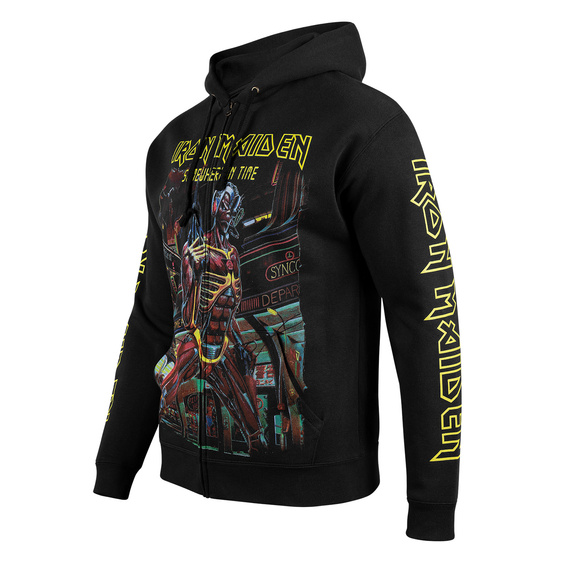 bluza IRON MAIDEN - SOMEWHERE IN TIME rozpinana z kapturem