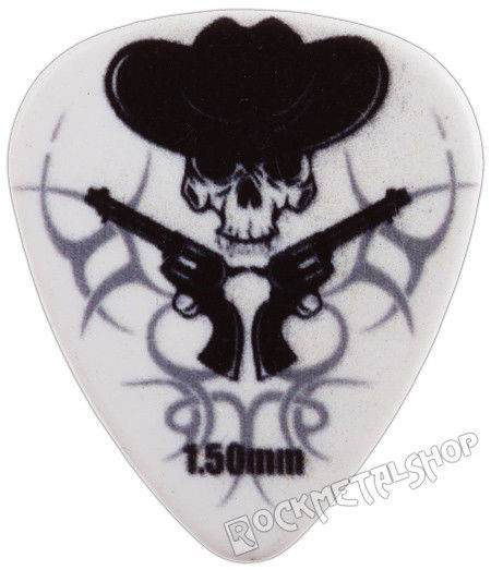 kostka gitarowa ROCK PICK - GUNSKULL