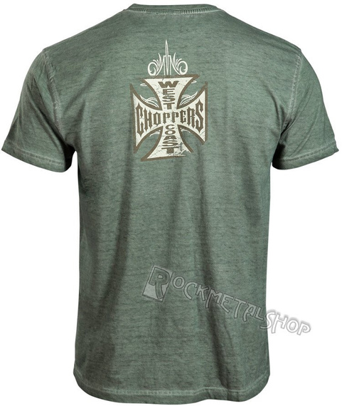 koszulka WEST COAST CHOPPERS - BRIDGE khaki