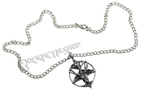 wisior + łańcuch BAPHOMET