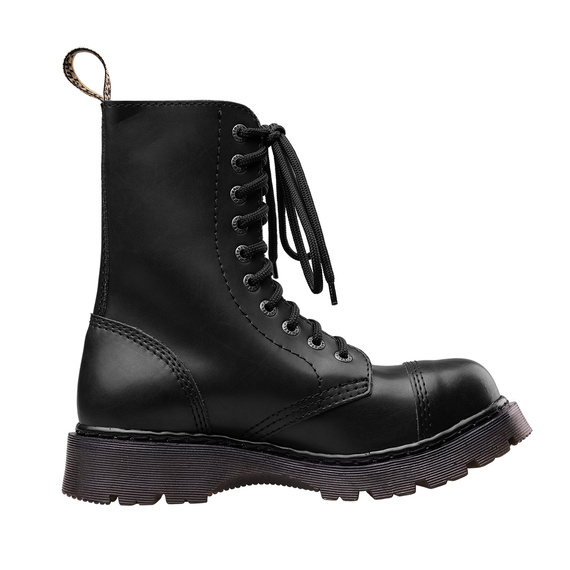 glany STEEL - BLACK (10 dziurek)