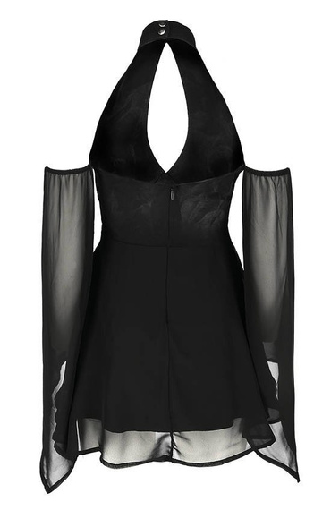 sukienka HALTERNECK FLOATY TUNIC