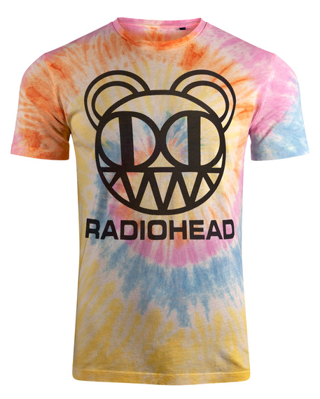 koszulka RADIOHEAD - LOGO, barwiona