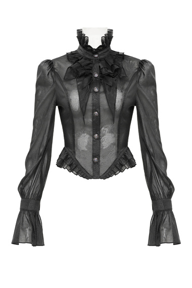 bluzka damska DEVIL FASHION - BLACK GOTHIC 