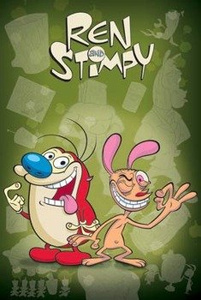 plakat REN AND STIMPY
