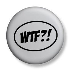 przypinka WTF?! Ø25mm