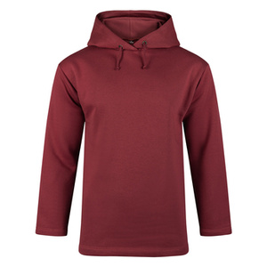 bluza BORDOWA bez nadruku z kapturem
