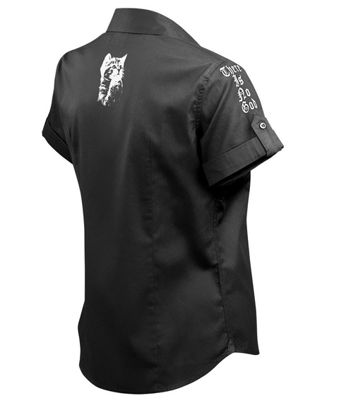 koszula damska AMENOMEN - PURE EVIL (OMEN004D1/4) krótki rękaw