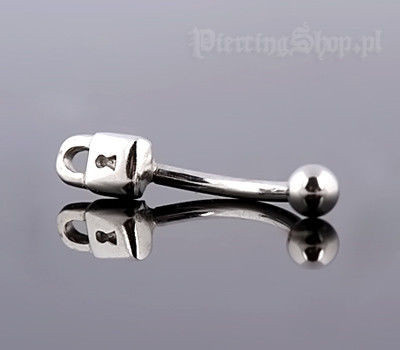 KOLCZYK DO BRWI KŁÓDKA