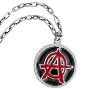 wisior + łańcuch ANARCHY