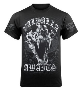 koszulka VICTORY OR VALHALLA - THE LEGEND, THE MYTH