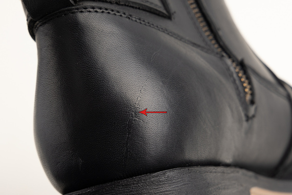 kowbojki GRINDERS - ROUTE 66 (BLACK), USZKODZONE