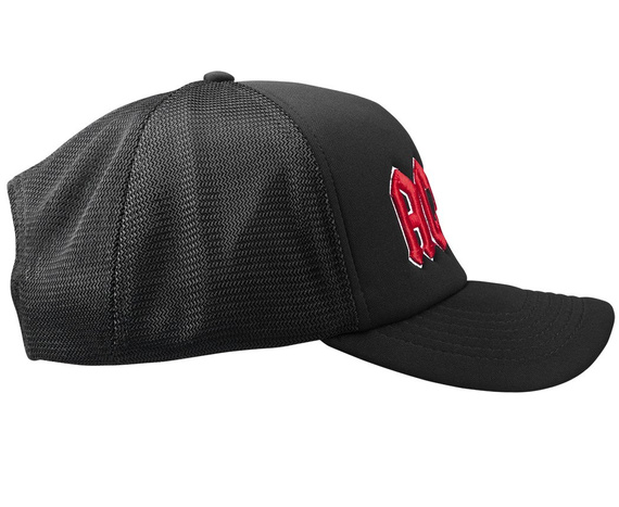 czapka AC/DC - RED LOGO TRUCKER