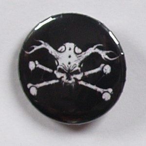 przypinka SKULL