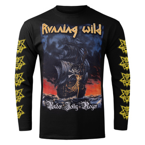 longsleeve RUNNING WILD - UNDER JOLLY ROGER