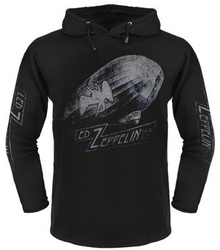 bluza LED ZEPPELIN czarna, z kapturem