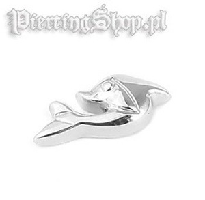 NAKRęTKA OZDOBNA DELFIN  gwint 1,6mm (SC67)
