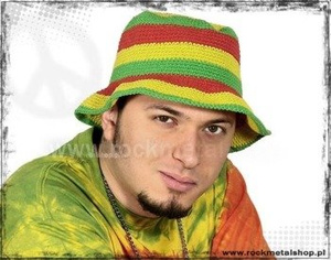 kapelusz RASTA PASY POZIOME