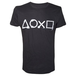 koszulka PLAYSTATION - BUTTONS ARTWORK PRINTED CREWNECK