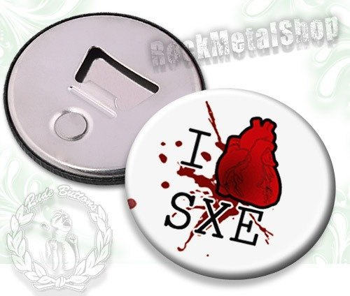 otwieracz do piwa I LOVE SXE 