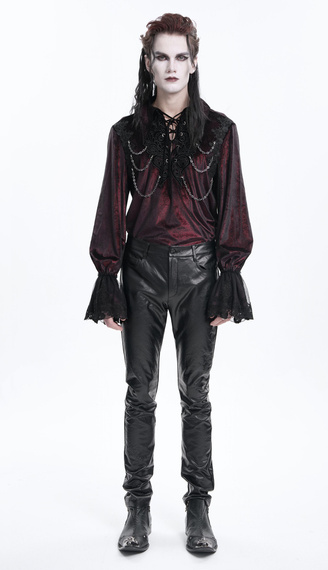 spodnie męskie DEVIL FASHION - BLACK GOTHIC 