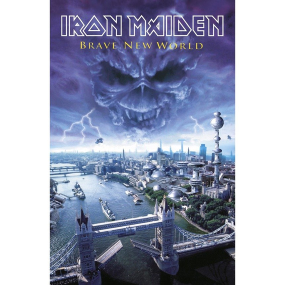 flaga IRON MAIDEN -  BRAVE NEW WORLD 