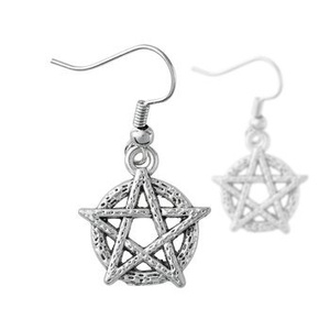 kolczyki PENTAGRAM