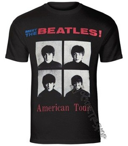 koszulka THE BEATLES - AMERICAN TOUR 1964
