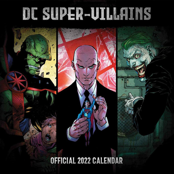 kalendarz  DC SUPER VILLAINS 2022