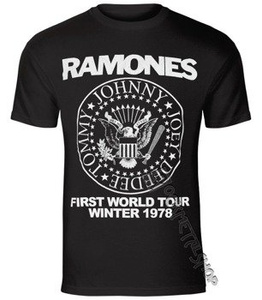 koszulka RAMONES - FIRST WORLD TOUR 1978